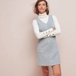 Anthropologie Elizabeth Crosby Blue Shift Dress Size Medium